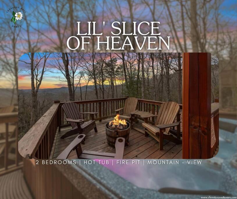 Lil Slice Of Heaven - Perfect Views-Hot Tub-Wine Villa Blue Ridge Exterior foto